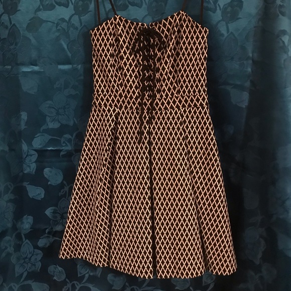 B Darlin Dresses & Skirts - Strapless Lace-Up Dress